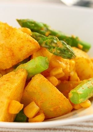 じゃがいもとアスパラのカレーマヨサラダ-レシピのメイン写真