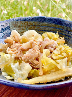 超簡単!水使わない豚キャベツ煮^_^-レシピのメイン写真