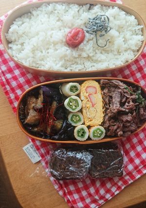 お弁当★牛肉と大葉の醤油バター★作り置き-レシピのメイン写真