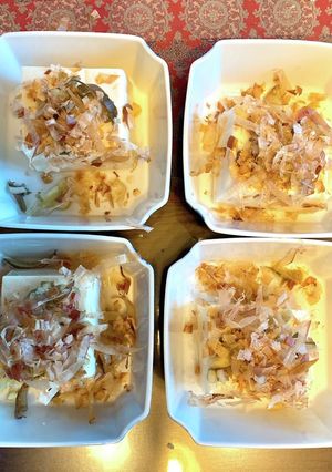 みょうがと鰹節がけ豆腐-レシピのメイン写真