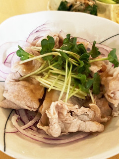 レッドオニオンで豚肉の冷しゃぶ-レシピのメイン写真