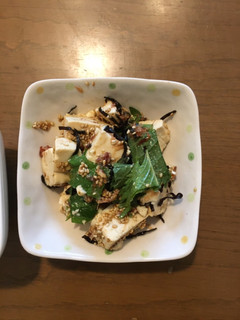 さっぱり美味しい!大葉と豆腐のごまサラダ-レシピのメイン写真