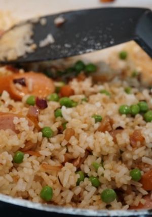 タイ米で簡単!パラパラチャーハン!-レシピのメイン写真