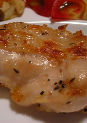 鶏もも肉のグリル・ハーブ＆レモン風味-レシピのメイン写真