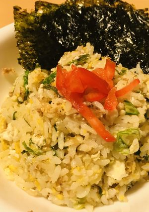 ネギ＆オクラの玉子チャーハン-レシピのメイン写真
