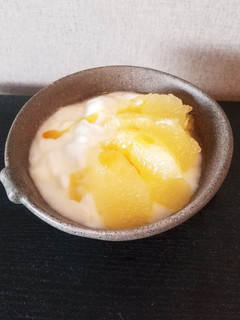 グレープフルーツ ヨーグルト 蜂蜜かけ-レシピのメイン写真