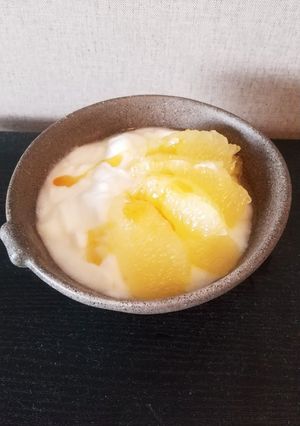 グレープフルーツ ヨーグルト 蜂蜜かけ-レシピのメイン写真