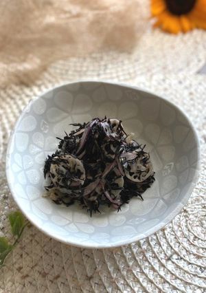 ひじきとれんこんのアンチョビ和え-レシピのメイン写真