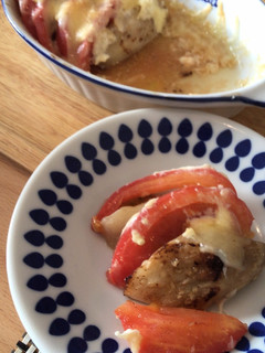とろ〜り♡白ナスとトマトのマヨチーズ焼き-レシピのメイン写真