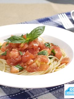 トマトの冷製パスタ-レシピのメイン写真