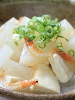 やさしい味の大根と豆腐のあんかけ-レシピのメイン写真
