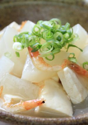 やさしい味の大根と豆腐のあんかけ-レシピのメイン写真