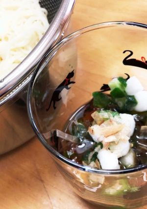 ネバネバ効果☆オクラそうめんつゆ-レシピのメイン写真
