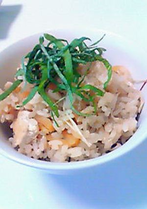 貝柱（乾燥）で☆ホタテの炊き込みご飯☆-レシピのメイン写真