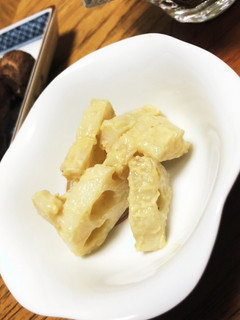 3分つくおき♡水煮蓮根DE辛子味噌和え-レシピのメイン写真