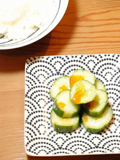 速攻!きゅうりのラー油掛け-レシピのメイン写真