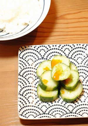 速攻！きゅうりのラー油掛け-レシピのメイン写真