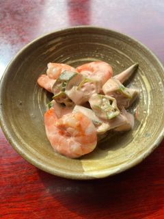 エビとオクラのオーロラソース-レシピのメイン写真