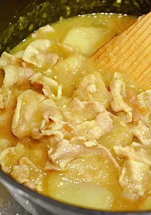 豚肉とじゃがいものカレー　和風隠し味-レシピのメイン写真