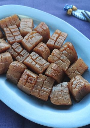 焼肉のたれでこんにゃく焼き（ダイエット）-レシピのメイン写真