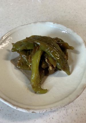 万願寺佃煮風-レシピのメイン写真