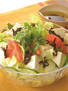 もめん豆腐の和風サラダ-レシピのメイン写真
