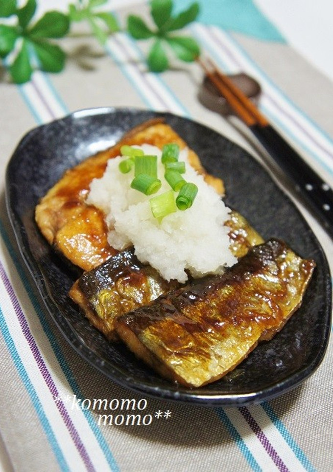 ◆さんまの蒲焼き◆大根おろしのせ-レシピのメイン写真