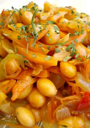 ちょっぴりピリ辛！水煮大豆野菜炒め-レシピのメイン写真
