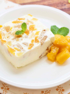 混ぜて冷凍するだけ!簡単!アイスケーキ-レシピのメイン写真