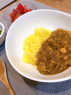 簡単♪ひよこ豆のカレーライス-レシピのメイン写真