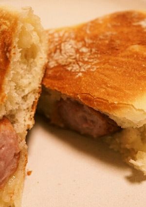フライパンで焼く簡単パン-レシピのメイン写真