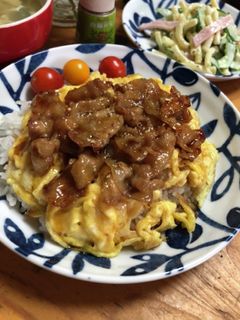 美味しい!豚バラ蒲焼き丼-レシピのメイン写真