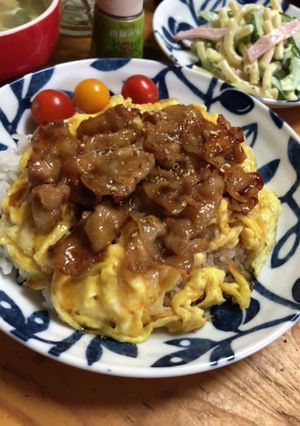 美味しい！豚バラ蒲焼き丼-レシピのメイン写真