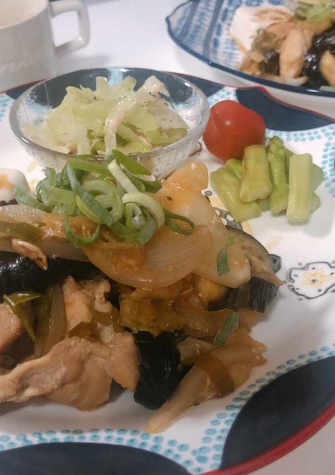 鶏ももとナスのマヨぽん炒め-レシピのメイン写真