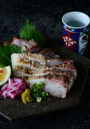 ハマチの炙り-レシピのメイン写真