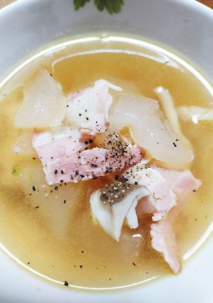 冬瓜のコンソメスープ-レシピのメイン写真