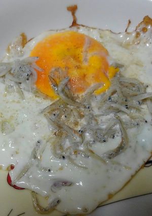 しらす付き目玉焼き-レシピのメイン写真