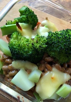 パンの耳で納豆ブロッコリー焼き-レシピのメイン写真