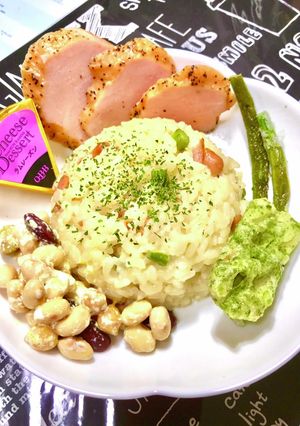 簡単☆チーズリゾットのワンプレ☆-レシピのメイン写真