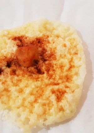 ジューシー♪ミニトマトのチーズせんべい-レシピのメイン写真