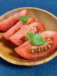 ちょっとお洒落な♡美味しいトマトの食べ方-レシピのメイン写真