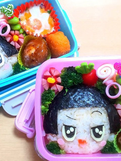 キャラ弁 チコちゃん-レシピのメイン写真