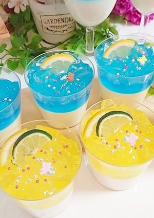 かき氷シロップゼリー-レシピのメイン写真