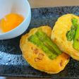 アスパラの照りつくね