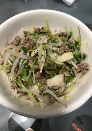 もやしと豆苗の炒め物〜ポン酢仕立て-レシピのメイン写真