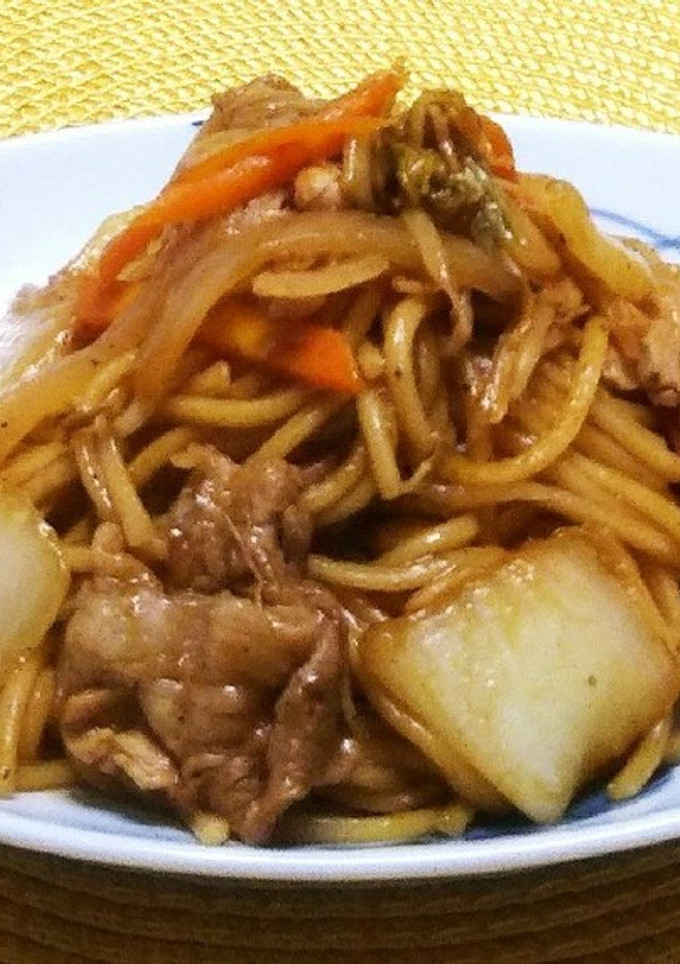 我が家の昔ながらの味♪焼きそば-レシピのメイン写真