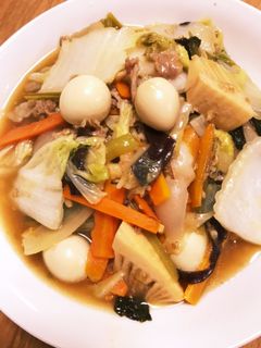 腸活中華丼-レシピのメイン写真