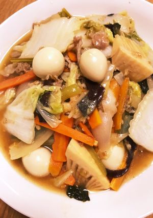 腸活中華丼-レシピのメイン写真