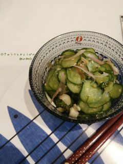 きゅうりとみょうがの酢の物-レシピのメイン写真