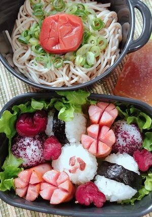 高校1年女子お弁当♡2020.08.22-レシピのメイン写真